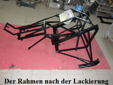 Nach der Lackierung